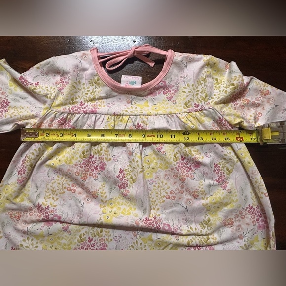 Stitchy Fish Floral Print Girls Dress Size 10 - Picture 5 of 6